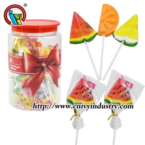 Candy duro de lollipop de diferentes formas