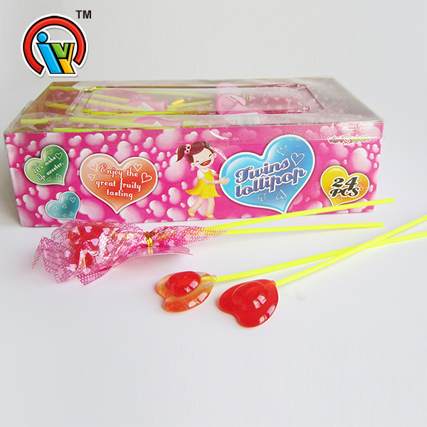lollipop heart shape candy