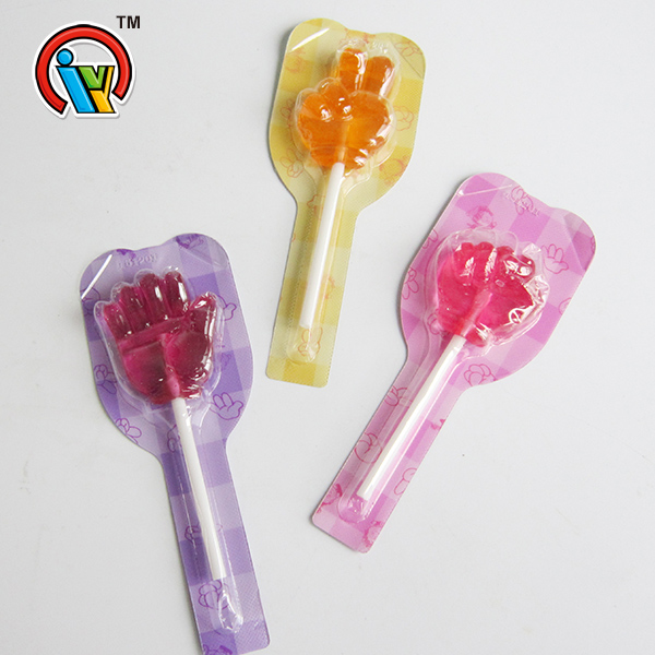 Rock-Paper-Scissors Lollipop Hard Candy