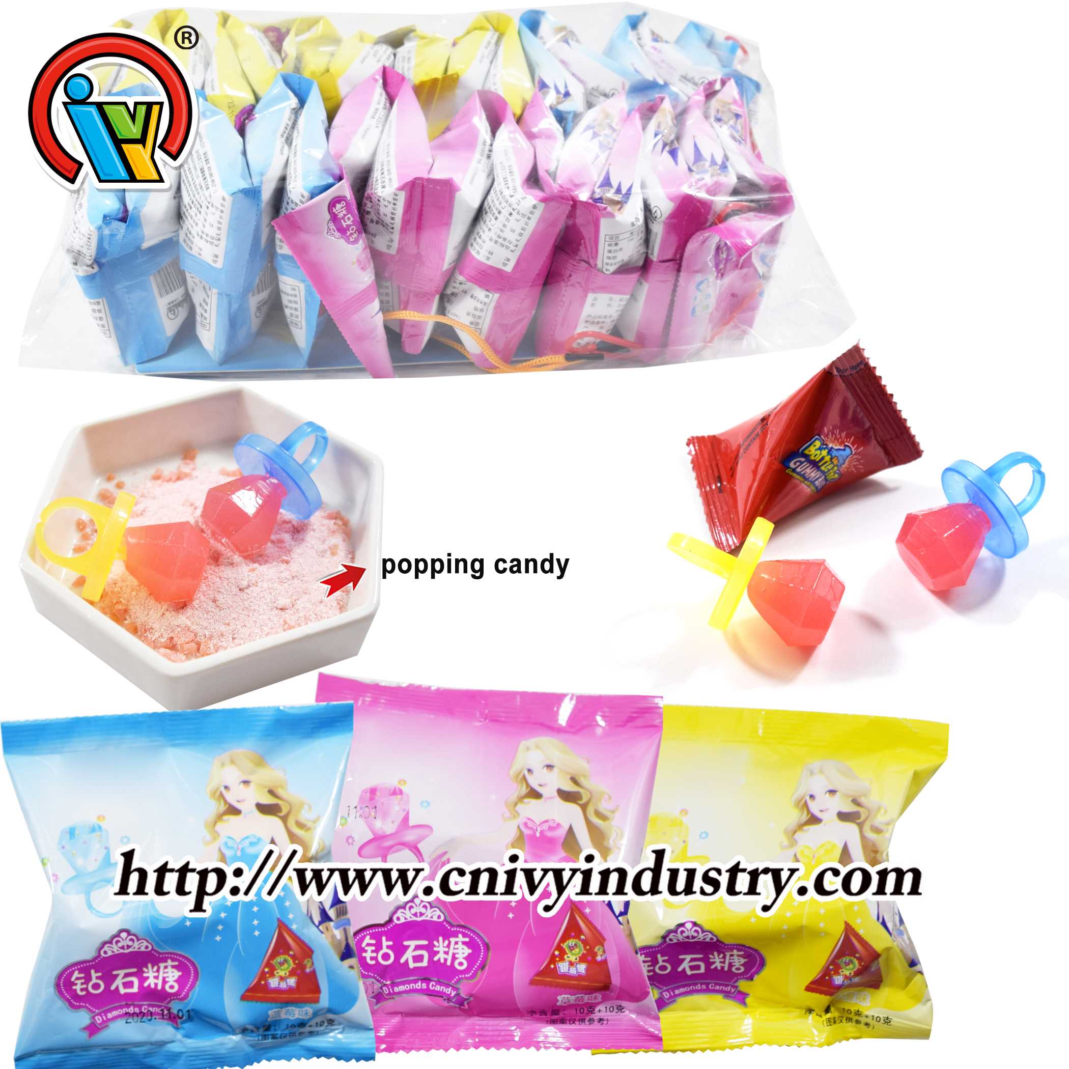 ring lollipop candy
