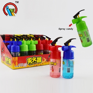 forma de extintor fruity spray líquido candy