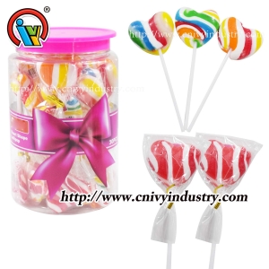 Candy duro de lollipop de diferentes formas