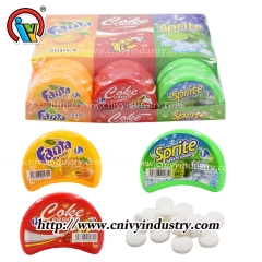 wholesale half bottle pressed candy sweet