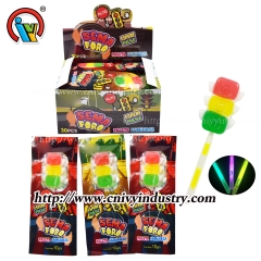 traffic light glow stick lollipop candy supplier